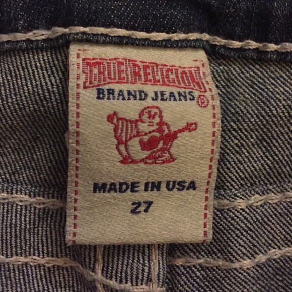 True Religion brand boot cut jeans