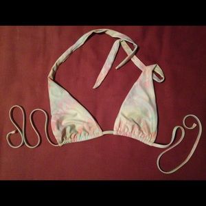 Triangle string bikini top