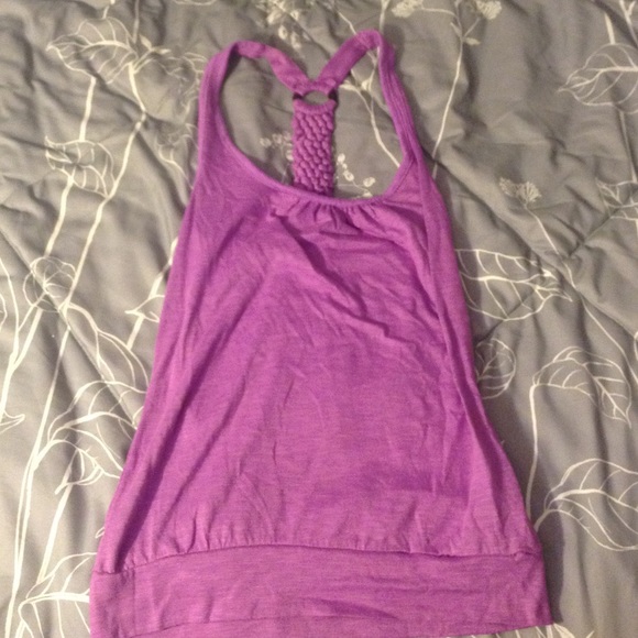 Purple tank top