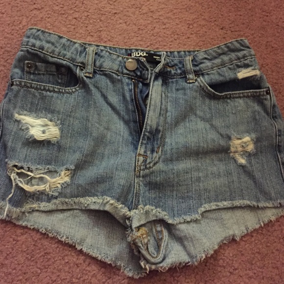 BDG high rise cheeky shorts