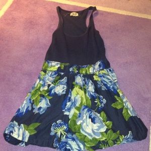 Hollister navy dress