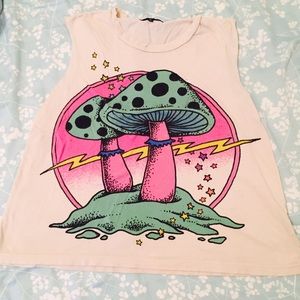 UO Mushroom muscle tee