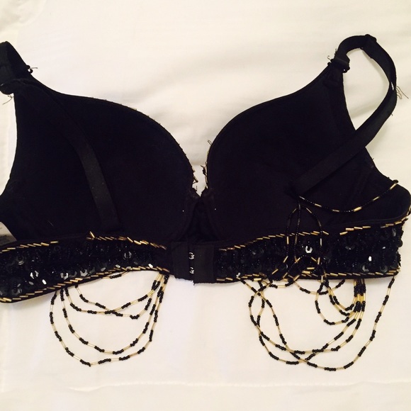 Black gypsy rave bra - Picture 3 of 3