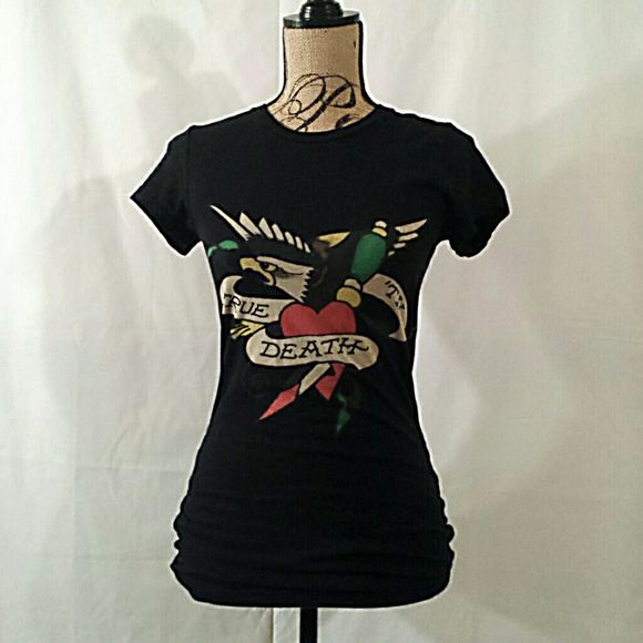 Ed Hardy long tee/ t-shirt dress