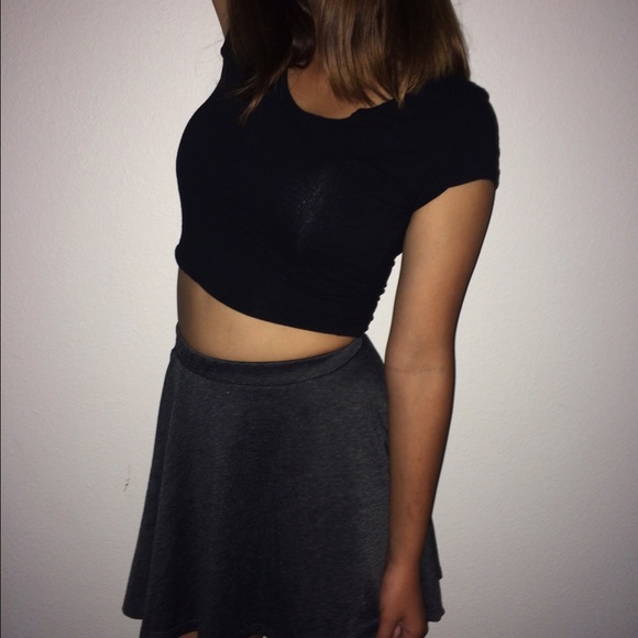 Gray skirt