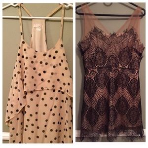 🌴BUNDLE🌴Laced dress || polka dot dress