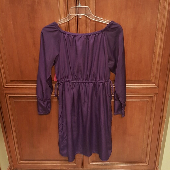 Eggplant colored dress - Picture 2 of 2