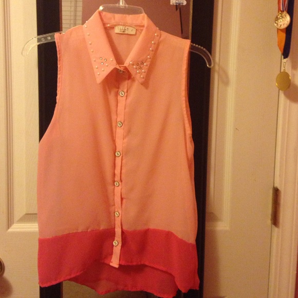 Cute high-low top