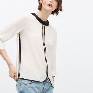 🎉☀️🎈🎊💛 Host Pick! Blouse by Zara NWT