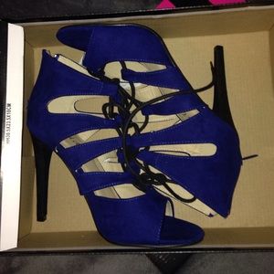 FINAL SALE Michael Antonio Lace Up Heels