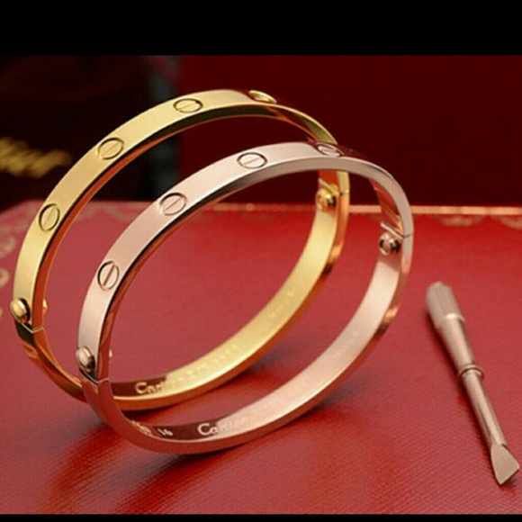 Love screw bracelet