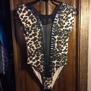 Cheetah bodysuit