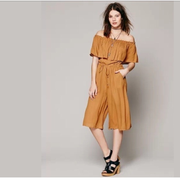 Free People Other - 🚫SOLD🚫FREE PEOPLE BLACKBIRD ROMPER ONE PIECE