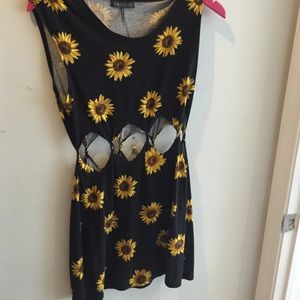 Kendall & Kylie Sunflower Dress