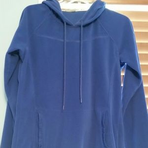 Columbia purple fleece hoodie.  Worn 2 times.