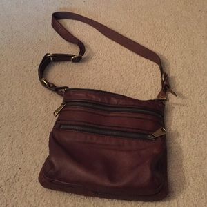 Fossil Crossbody Bag - Brown