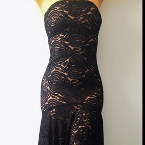 Black gown dress