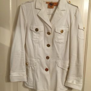 Tory Burch white jacket