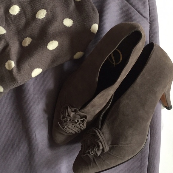 Delman kitten heel booties - Picture 2 of 4