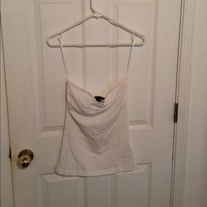 Free with any purchase 💗 White H&M tube top