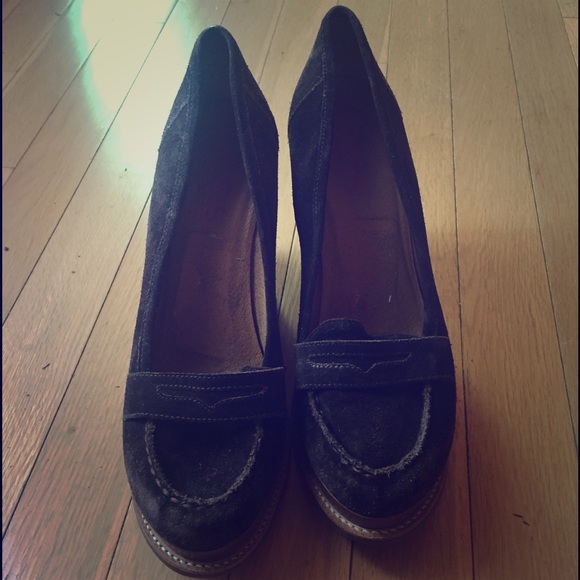 Michael Kors Suede Loader Wedges