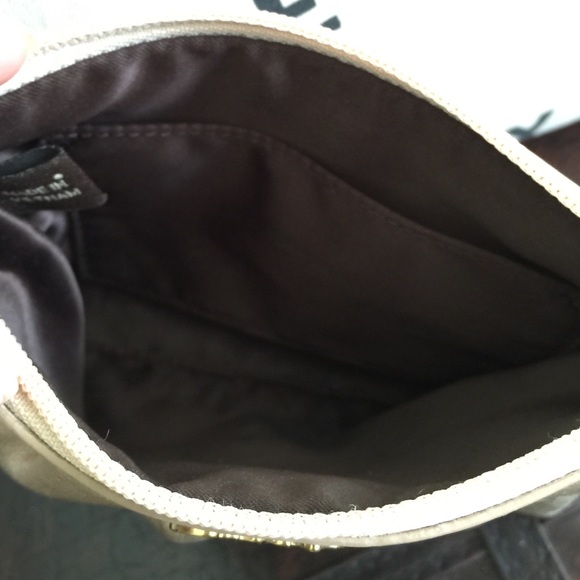 Coach Gold Leather Wristlet - Picture 3 of 4