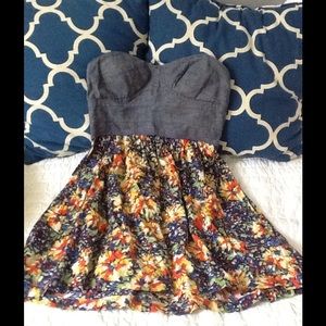 Strapless Summer Dress