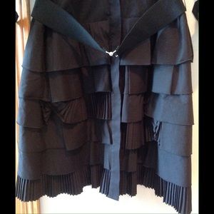 NWT BCBG ruffle skirt shirt dress!