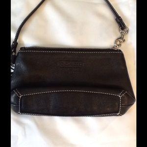 Coach leather wristlets
