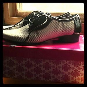 Classy Pinstripe Oxfords