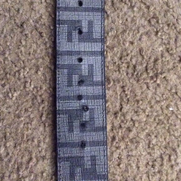 Grey and yellow fendi belt ... WILLING TO TRADE