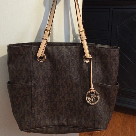 Michael Kors Brown Logo Bag