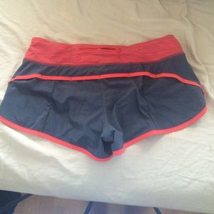 Lululemon running shorts size 8