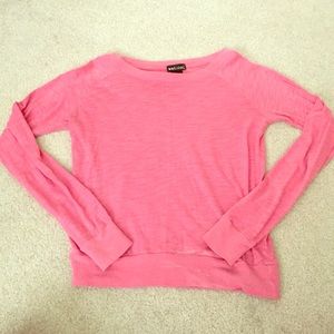 Pink long sleeved shirt!
