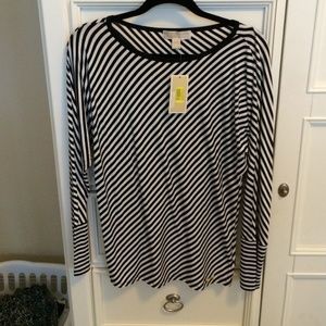 MICHAEL KORS striped tunic