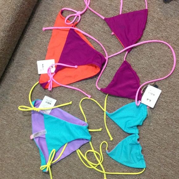 2 VS bathing suits - small - reversible