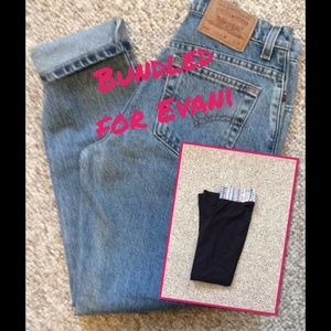 Levi's & Yoga pants