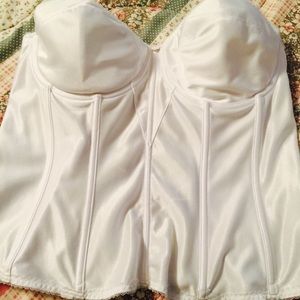 44C corset strapless bra