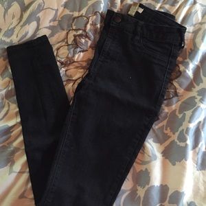 Black High Waisted Skinny Jeans