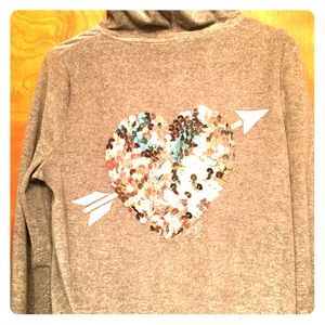 Grey Victoria's Secret PINK hoodie