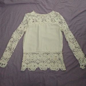 Long sleeve blouse