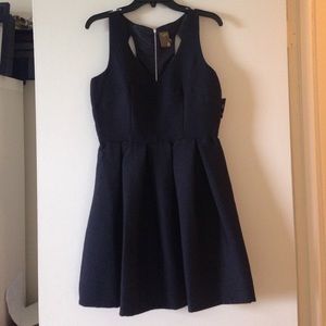 NEWLY-REDUCED Taylor little black dress w/ cutouts
