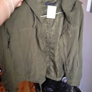 Lightweight green jacket