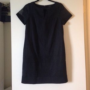 NEWLY-REDUCED Ann Taylor LBD w/ Embroidery Detail
