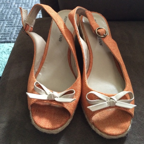 Orange Summery Wedges