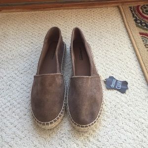 Beige slip on