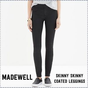 Madewell Black Coated Legging Skinny Skinny 24