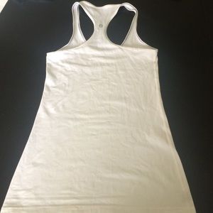 Reversible lululemon white tank
