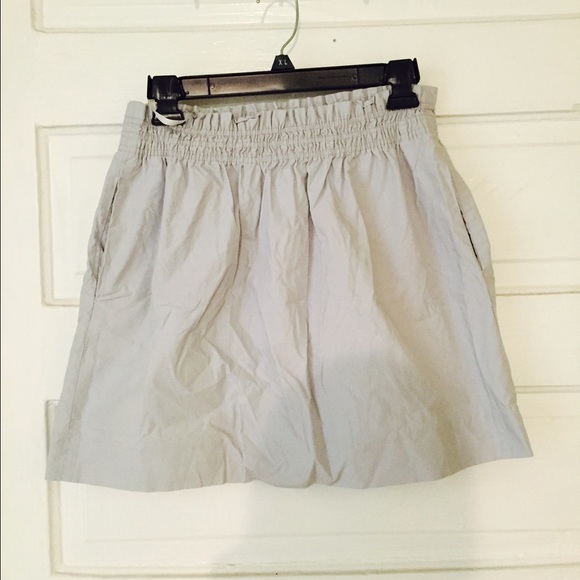 Grey Jcrew Cotton skirt