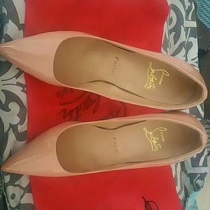 Christian Louboutin nude w/dust bag only